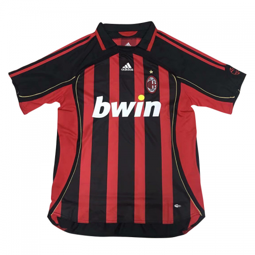 AC Milan 06/07 Retro Home Soccer Jersey Shirt